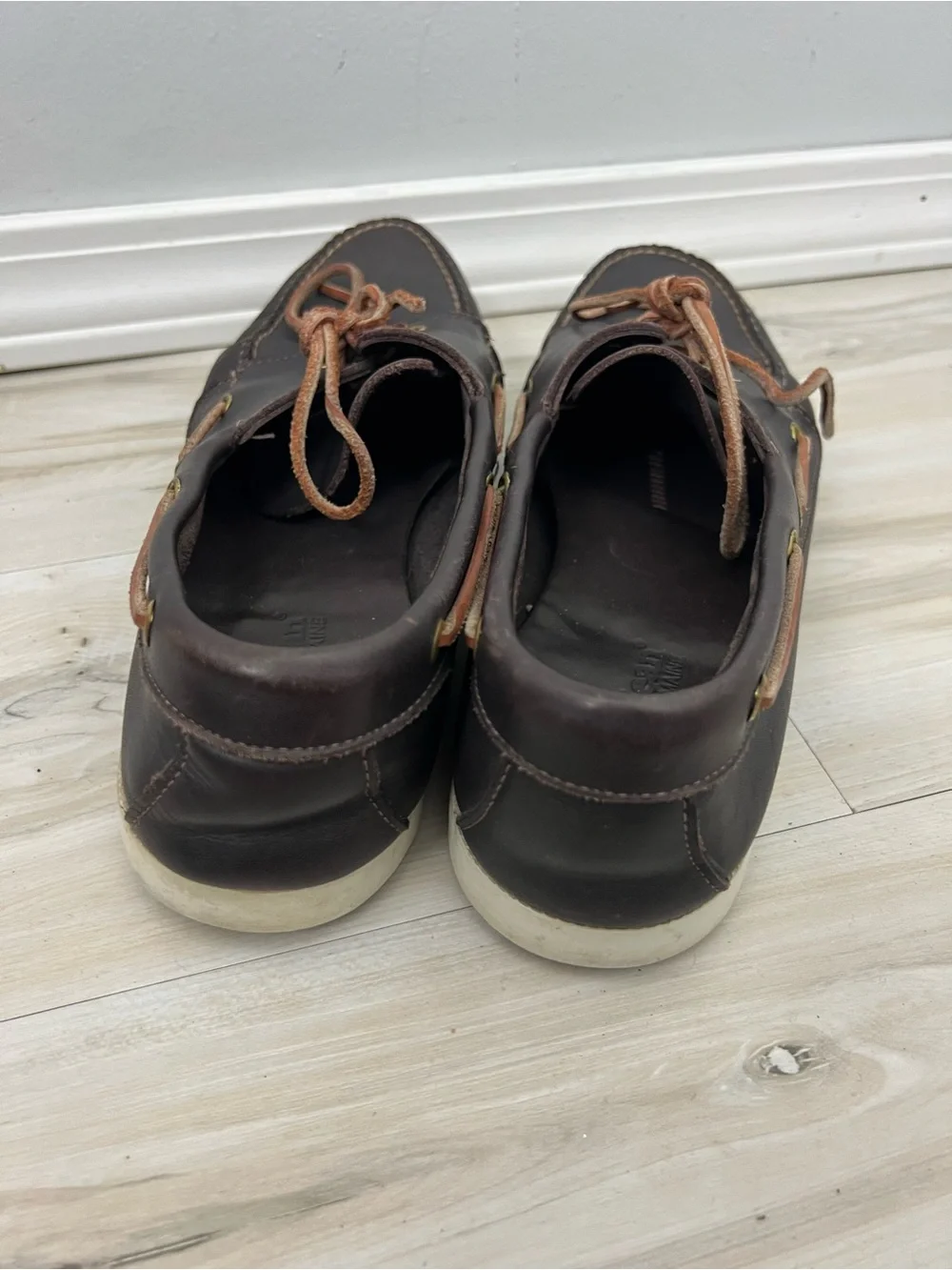 L.L. Bean Classic Men’s Boat Shoes in Dark Brown